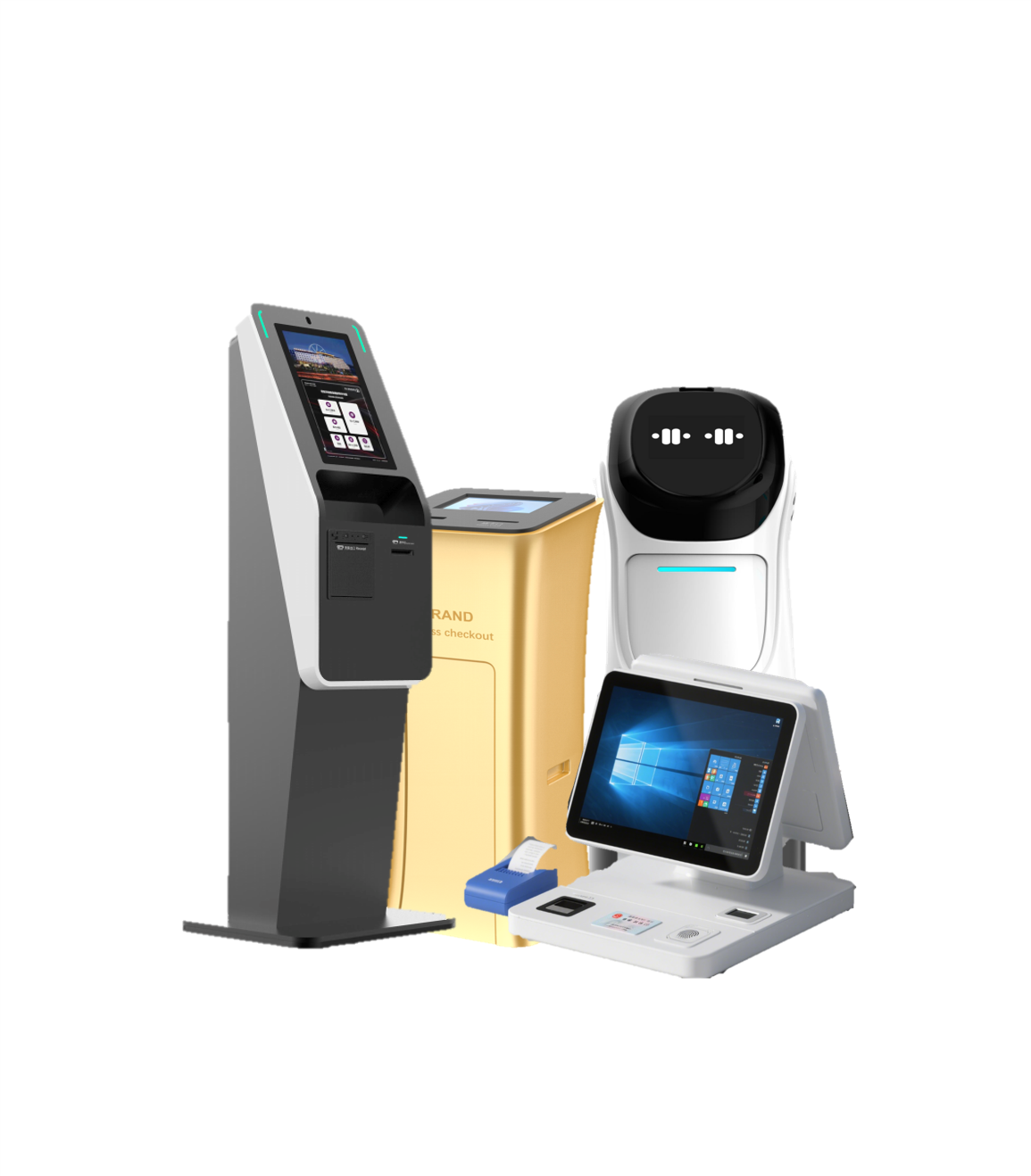 Self check in and check-out system